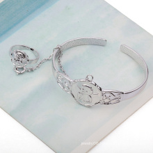 New Xuping Silver Cute Angle Baby Bangle